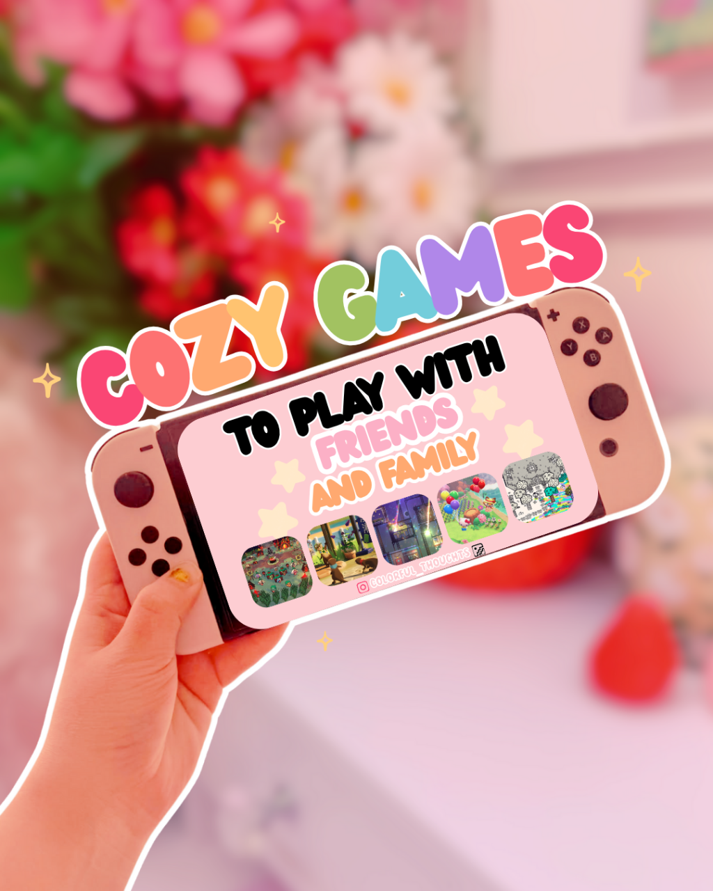 Cozy games to play with friends and family